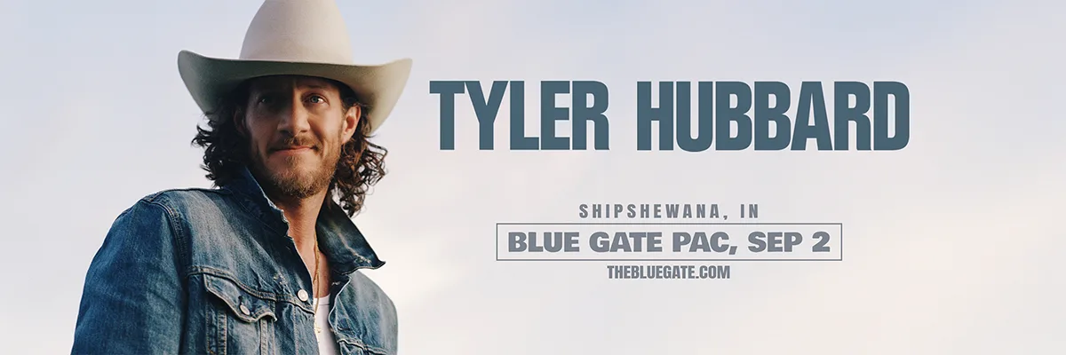 Tyler Hubbard - September 2, 2026 - Shipshewana, IN